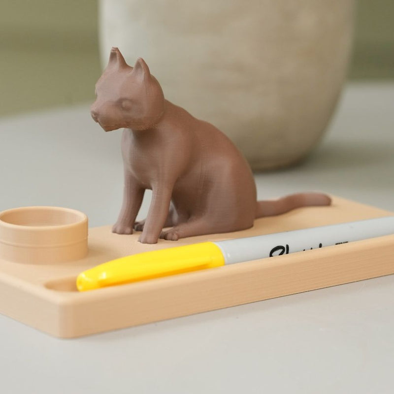 Cat pen holder