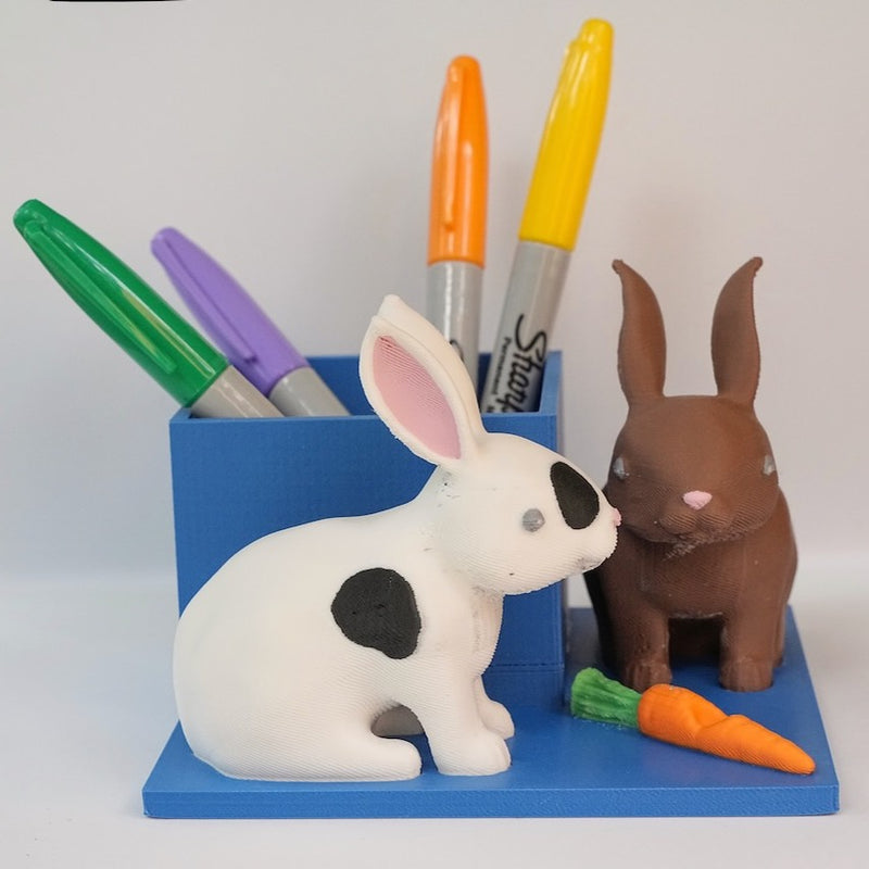 Small rabbit pen holder (digital only)