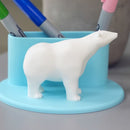Polar bear pen holder