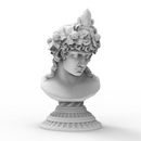 Antinous as Dionysus in metal