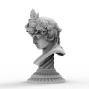 Antinous as Dionysus in metal