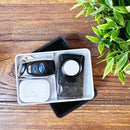 Stacked Organizer Box and Tray