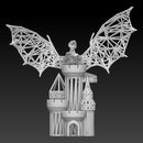 Dungeons & Dragons 50th Anniversary Wireframe Scene