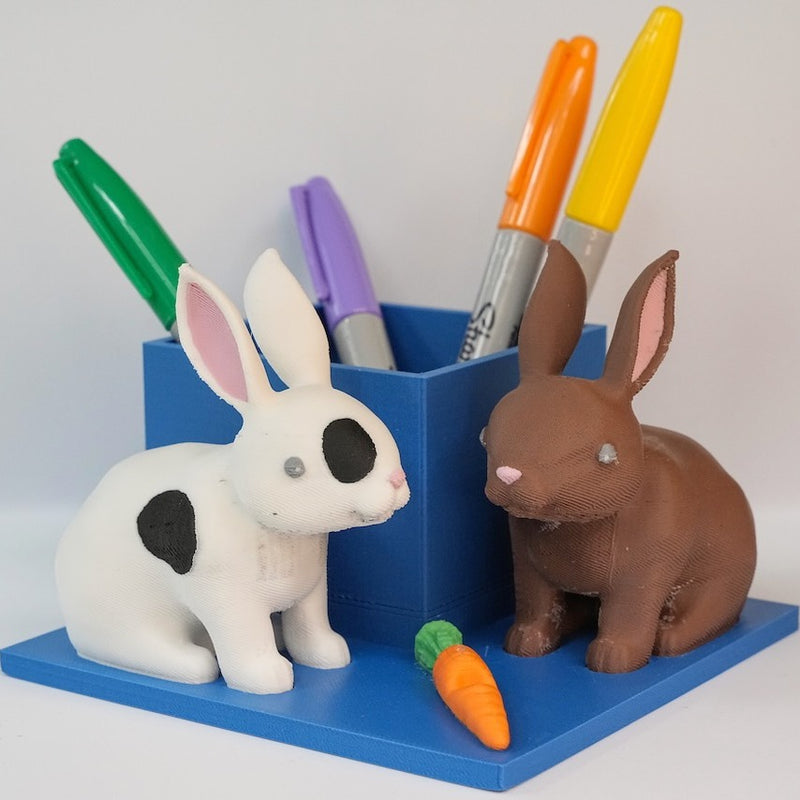 Small rabbit pen holder (digital only)