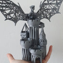 Dungeons & Dragons 50th Anniversary Wireframe Scene