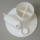 Cute dog eating (digital only)