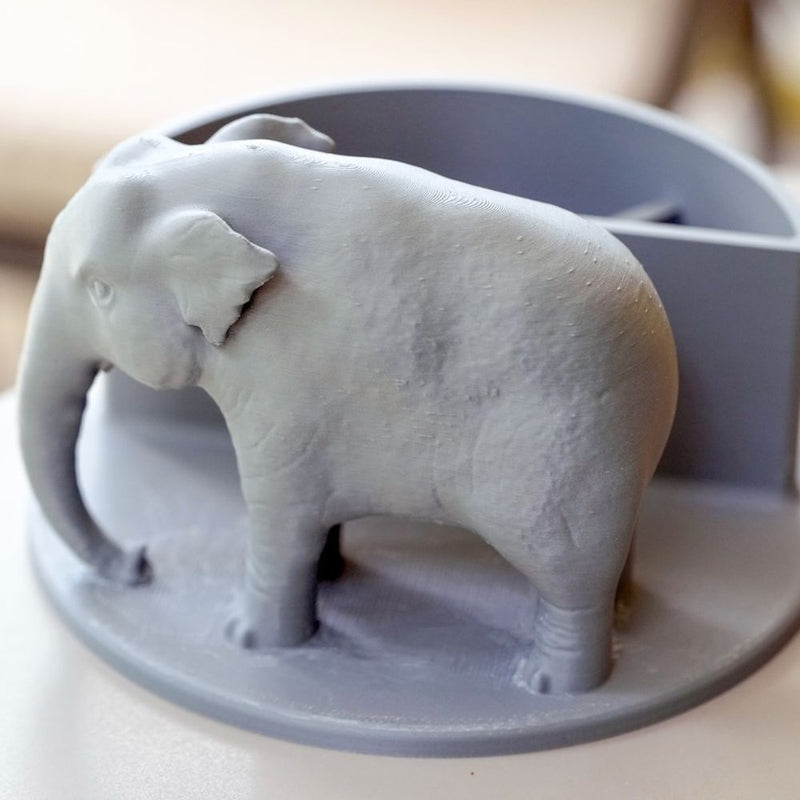 Asian elephant pen and Post-it holder