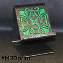 Celtic square knot phone stand