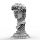 Bust of Michelangelo's David