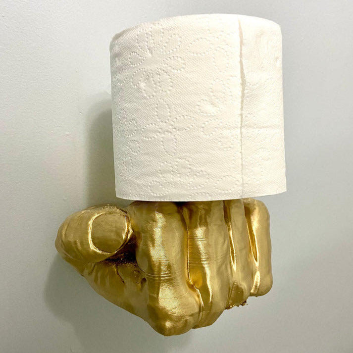 Middle Finger Toilet Paper Holder