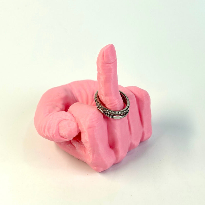 Middle Finger Ring Holder