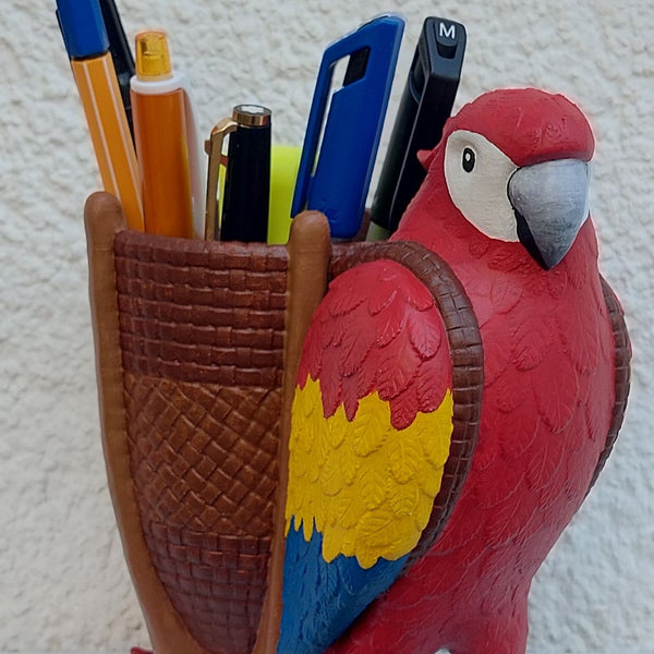 Parrot Pen Holder