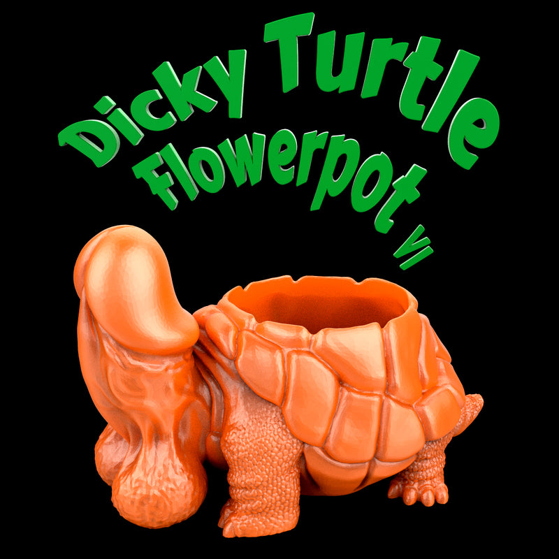 Dicky Turtle Flowerpot V1