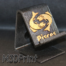 Pisces zodiac phone stand