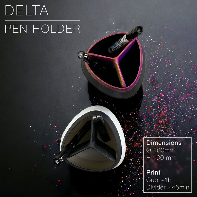 DELTA | Pen Holder with divider