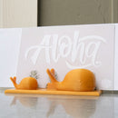 Whale letter holder