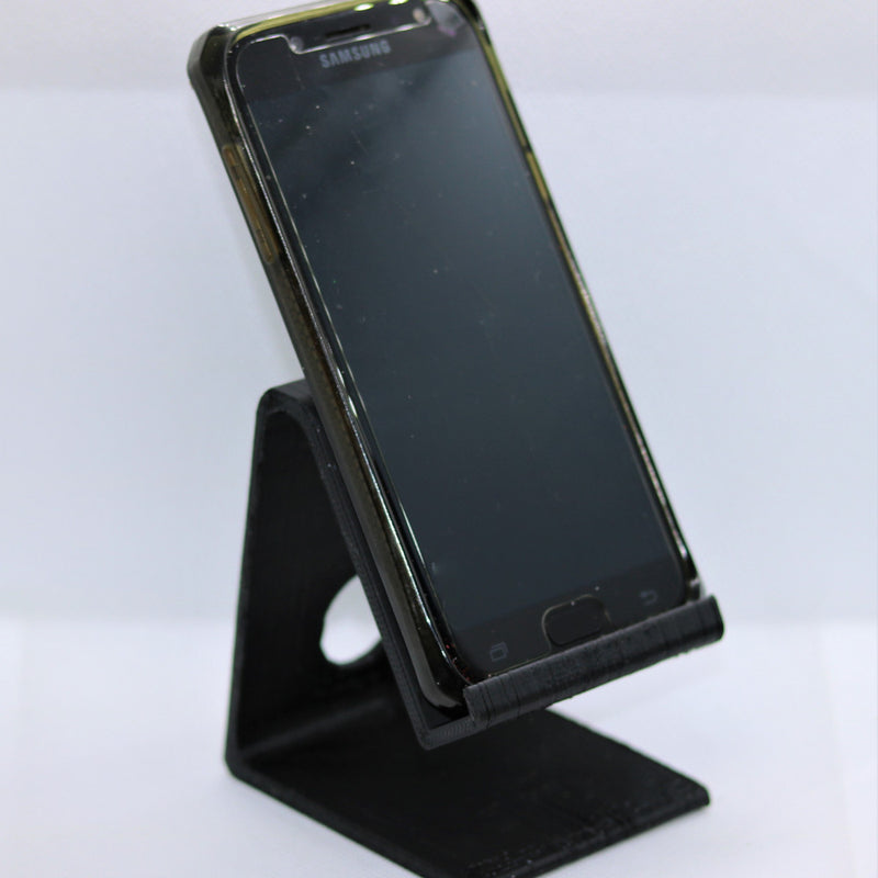Celtic square knot phone stand