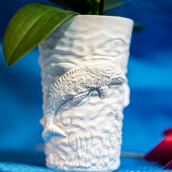 Dolphin Pen Holder / Planter / Vase