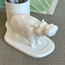 Hippo pen holder