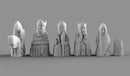 The Lewis Chessmen at The National Museum of Scotland