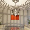 Industrial Convolution Chandelier