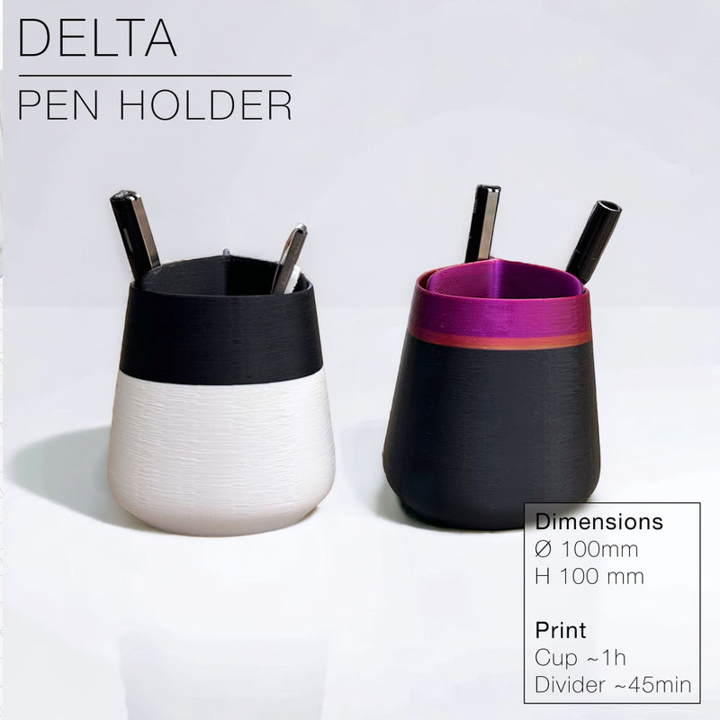 DELTA | Pen Holder with divider