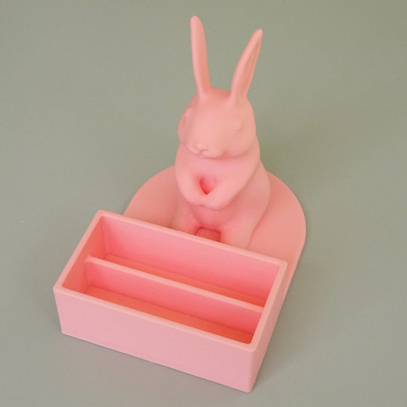 Rabbit business card holder