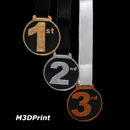 1st-2nd-3rd Place Medals