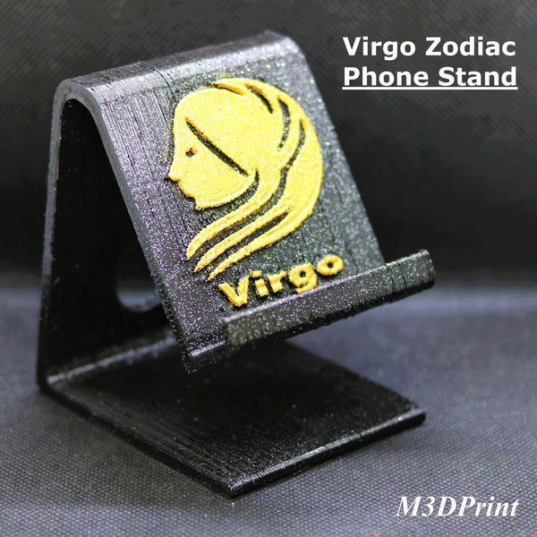Virgo zodiac sign phone stand