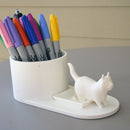Cat litter box pen holder