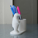 Polar pen holder with fish