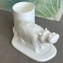 Hippo pen holder