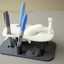 Beluga and Eskimo pen holder