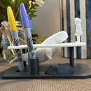 Beluga and Eskimo pen holder