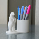 Polar pen holder with fish