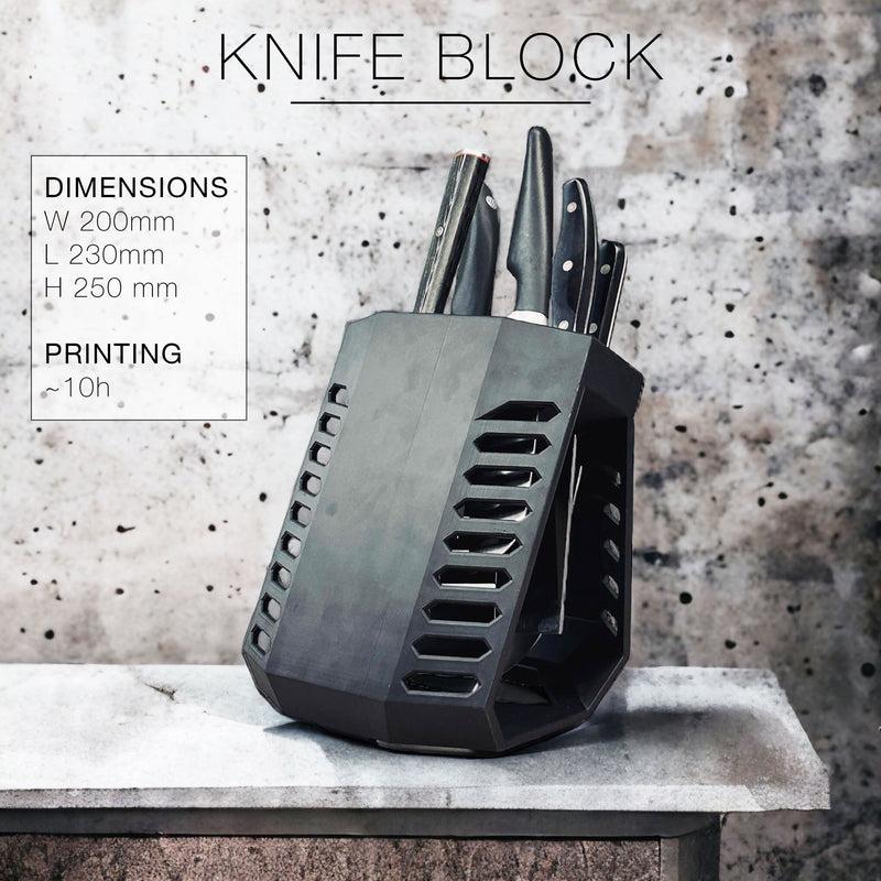 OBSIDIAN | Knife Block