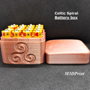 Celtic Spiral battery box 16x AA
