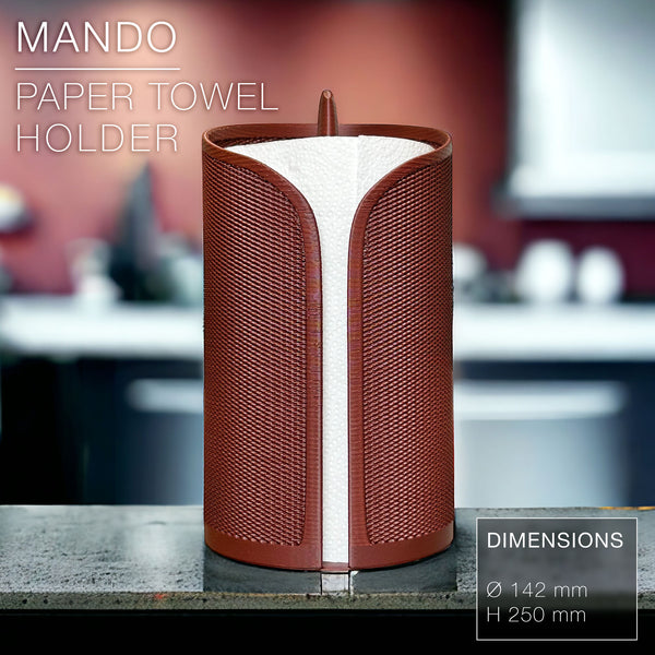 MANDO  |  paper towel roll holder