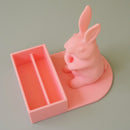 Rabbit business card holder