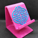 Celtic circle knot phone stand