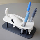 Beluga and Eskimo pen holder