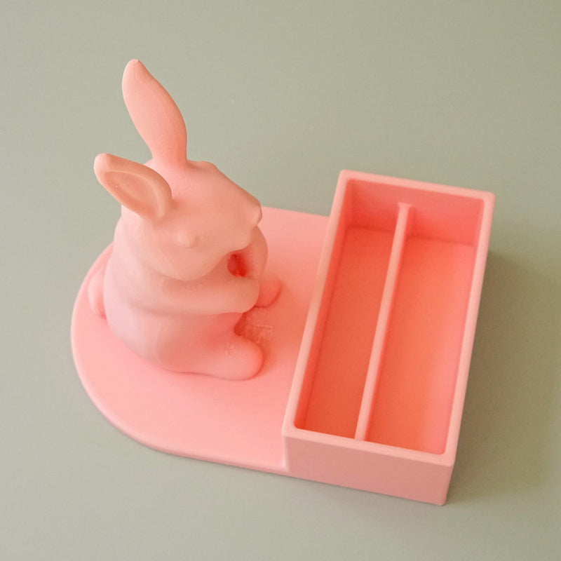 Rabbit business card holder
