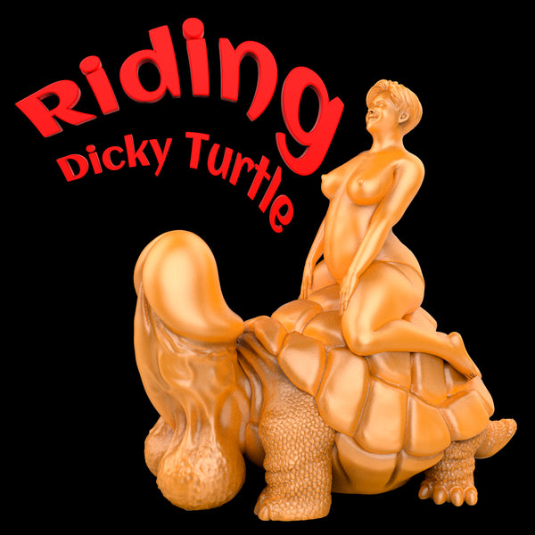 Riding Dicky Turtle