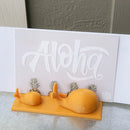 Whale letter holder