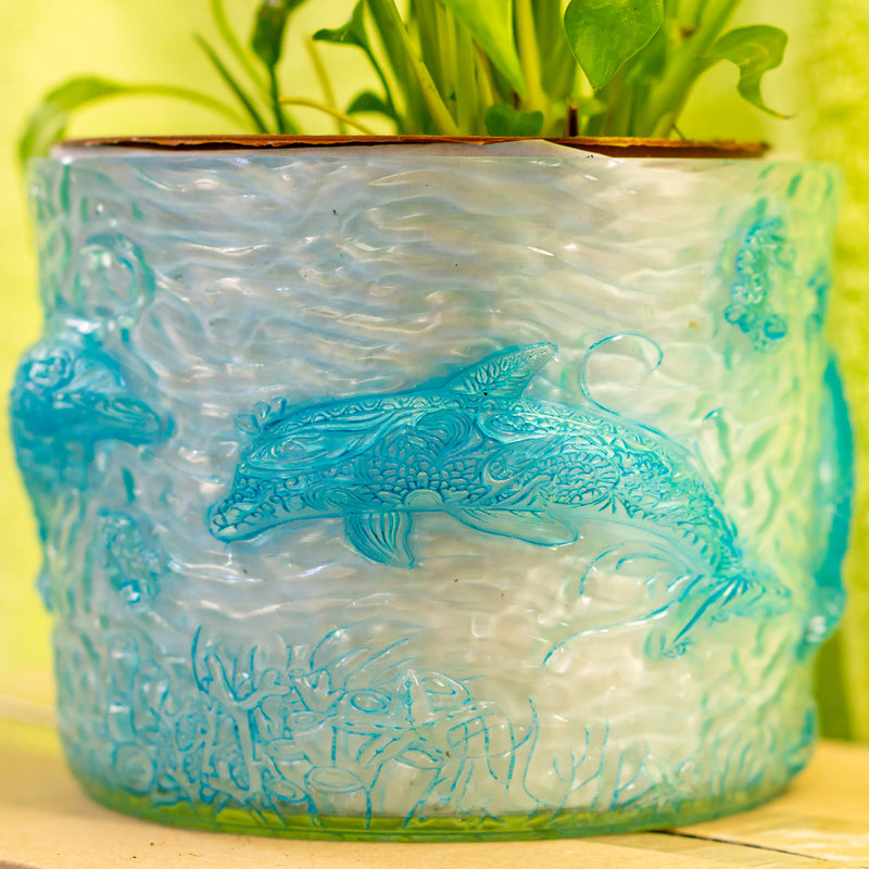 Dolphin Planter / Vase / Flower Pot