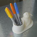 Small bunny rabbit pen holder