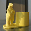 Polar pen holder with fish