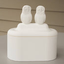 Barn owl jewelry box