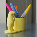 Polar pen holder with fish
