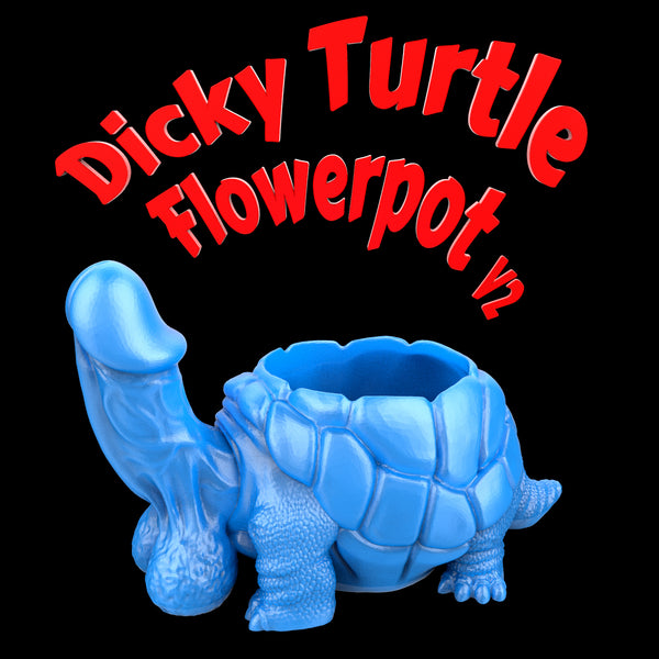 Dicky Turtle Flowerpot V2